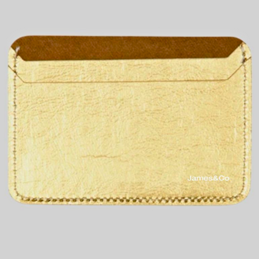 James&Co Cardholder Made With Washable Paper I GINA I B2B Gold