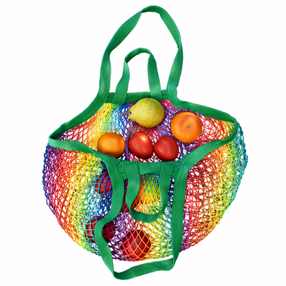 CECILE Organic Cotton Mesh Tote Bag – Re-engineered Classic String Bag
