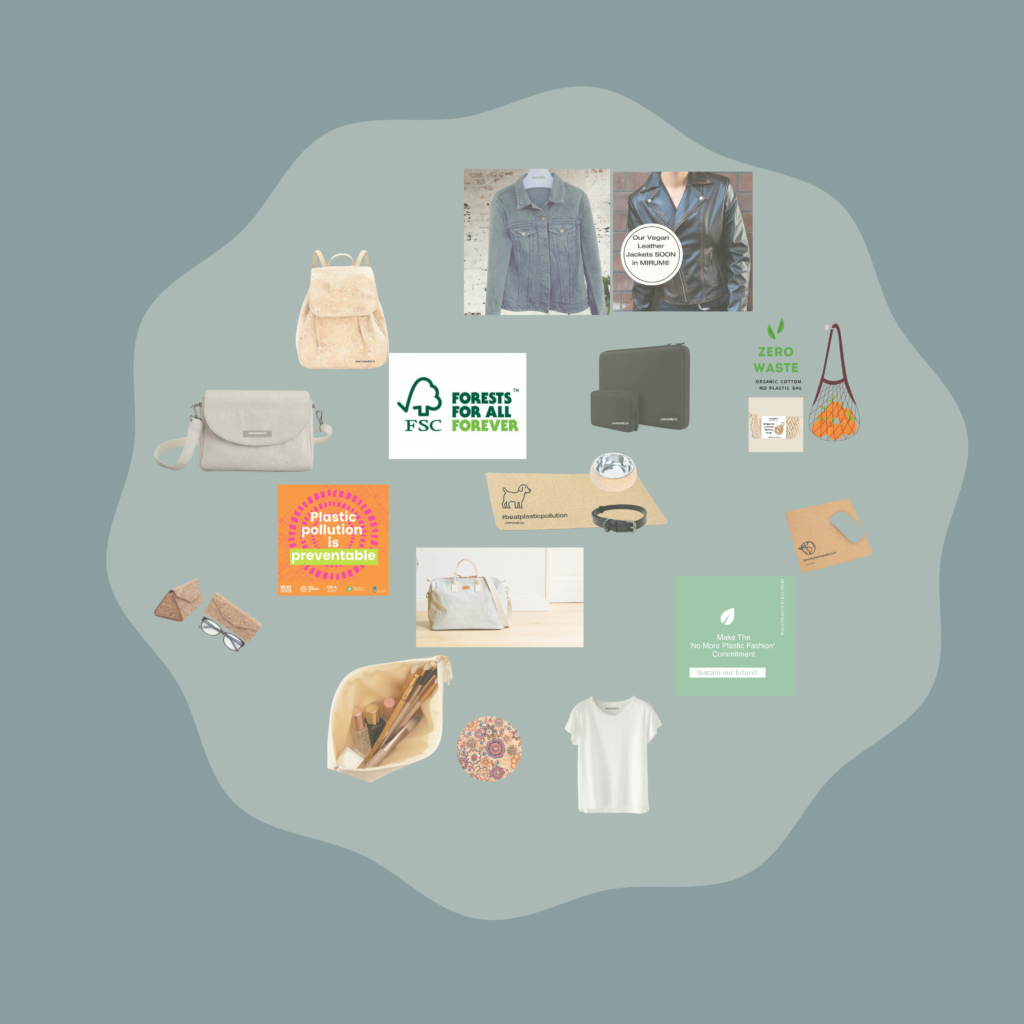 small images in a circle of products we offer retailers for their customers